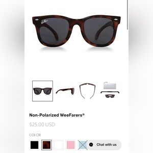 Nordstrom Kids Brown Sunglasses